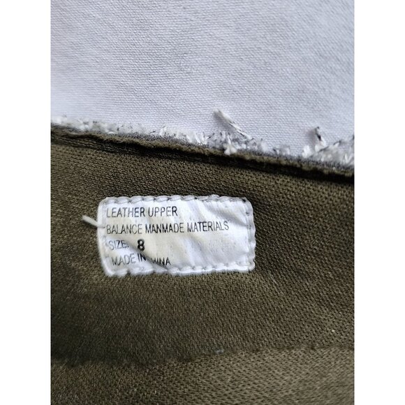 Volatile Women's Green Camo Ankle Tie Wrap Slip-On Platform Wedge Heel Size 8 - Picture 8 of 10